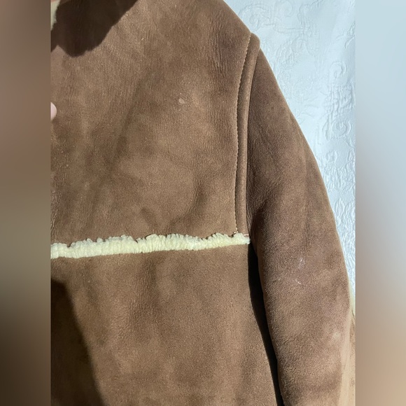 Hastings Shearling Coat Size 40 - Picture 10 of 16